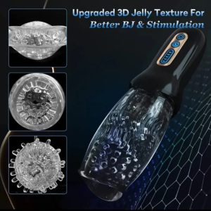 3 0 version male automatic thrusting rotating vibrating oral sex masturbation cup