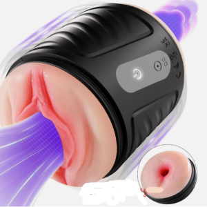 anus sex and vagina sex 2 in1 pocket pussy with vibrator for men