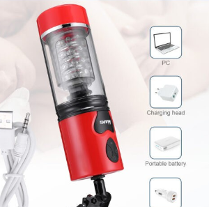 new automatic handsfree rotating cup thrusting stroker for men