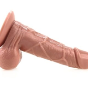 5 inches penis dildo with strong suction cup